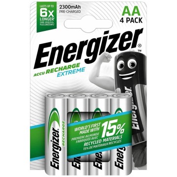 Akumulator ENERGIZER EXTREME 4 sztuki LR6 2300MAh