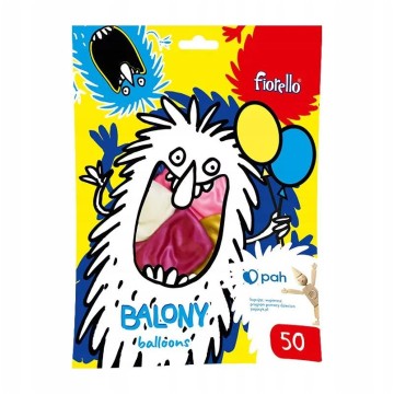 Balony FIORELLO METAL MIX 12" 50 sztuk