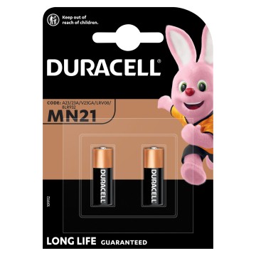 Bateria DURACELL MN21 12V A23 2 sztuki