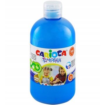 Farba CARIOCA TEMPERA 500ml błękitna