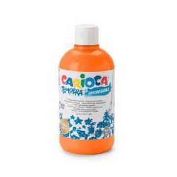 Farba CARIOCA TEMPERA 500ml pomarańczowy