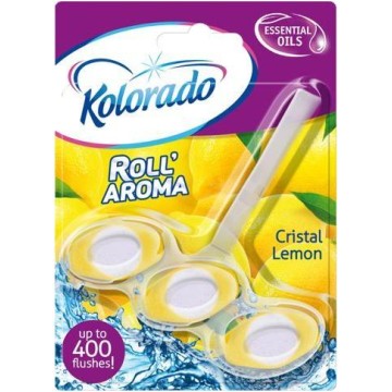 Kostka do WC Roll Aroma KOLORADO Cristal Lemon