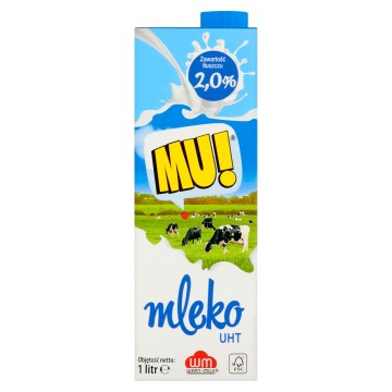 Mleko MU! 2,0% 1L