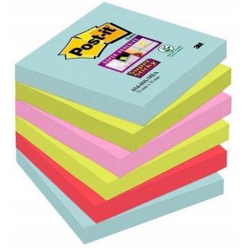 Notes samoprz. 3M POST-IT 76x76 (SS) Miami 6x90k