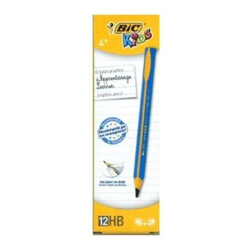 Ołówek trójkątny jumbo BIC KIDS HB 4+ niebieski