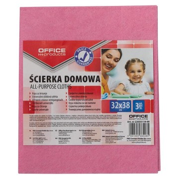 Ściereczka domowa OP 32x38 mix kolorów 3szt